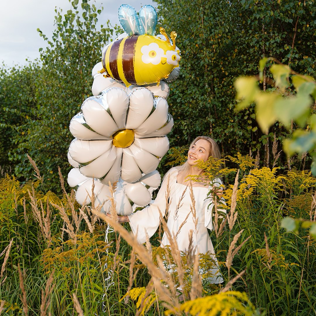 Шар (29''/74 см) Фигура, Пчела, 1 шт.