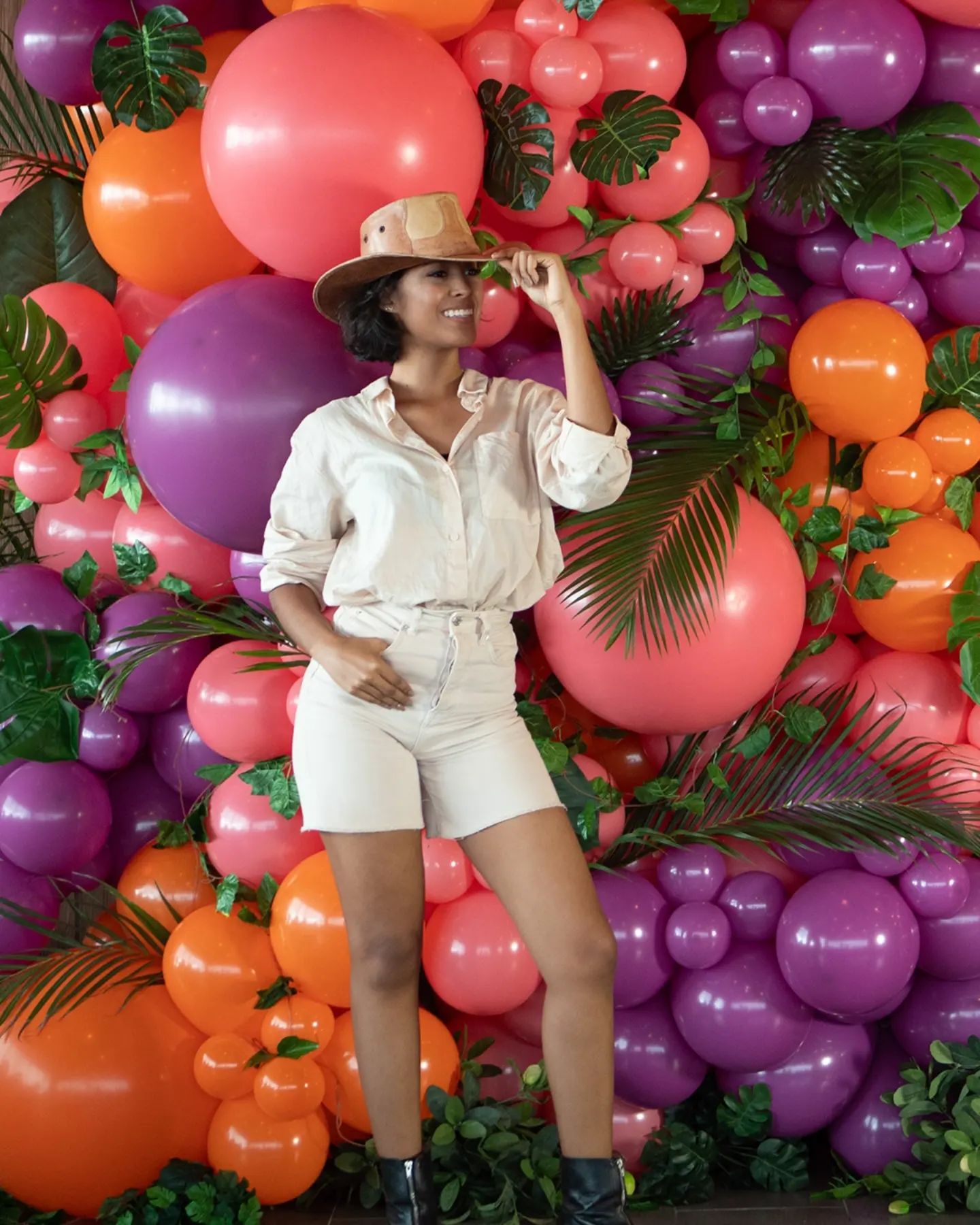 Шар (36''/91 см), Оранжевый (061), пастель, 2 шт.