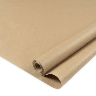 Упаковочная бумага, Крафт 60гр (0,7*10 м) Коричневый, 1 шт.