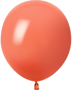 Шар (18''/46 см), Коралл, пастель ретро, 10 шт.