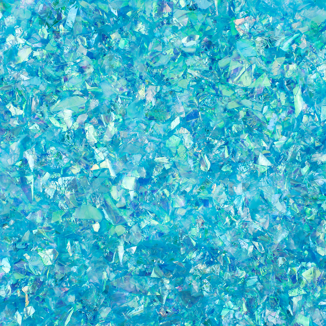 Конфетти дробленые Ярко-голубой, Хамелеон, 20 г.