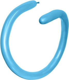 Шар (2''/5 см) ШДМ, Голубой (040), пастель, 100 шт.