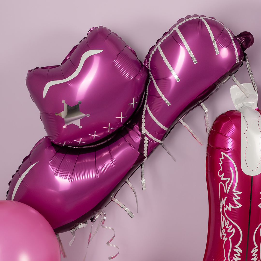 Шар (37''/94 см) Фигура, Стильная шляпа, 1 шт.