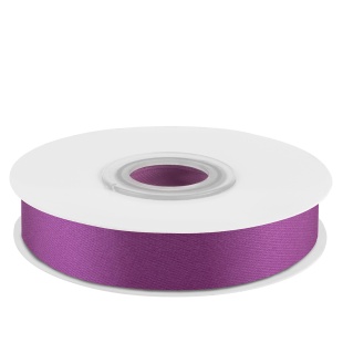 Лента атласная (1,2 см*22,85 м) Орхидея, 1 шт.