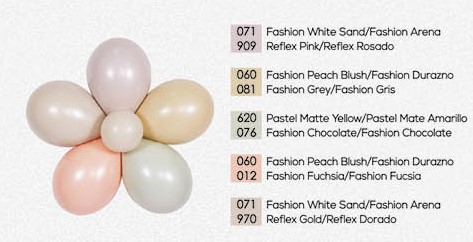 Шар (12''/30 см), Фуше (012), пастель, 12 шт. Шар (12''/30 см), Фуше (012), пастель, 12 шт.