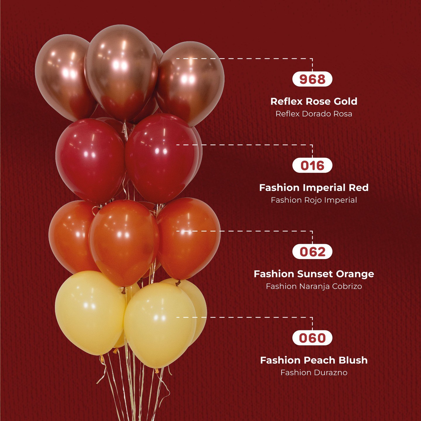 Шар (12''/30 см), Персиковый (060), пастель, 50 шт.