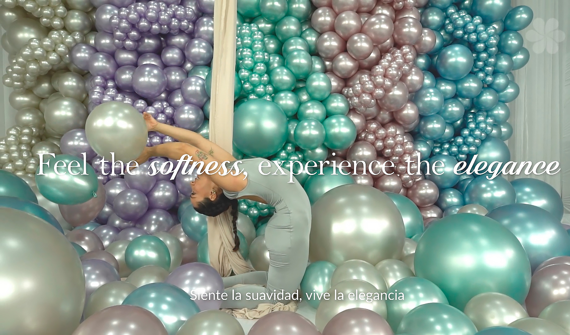 Шар (24''/61 см), Кремовый жемчуг  (873), шелк, 3 шт.