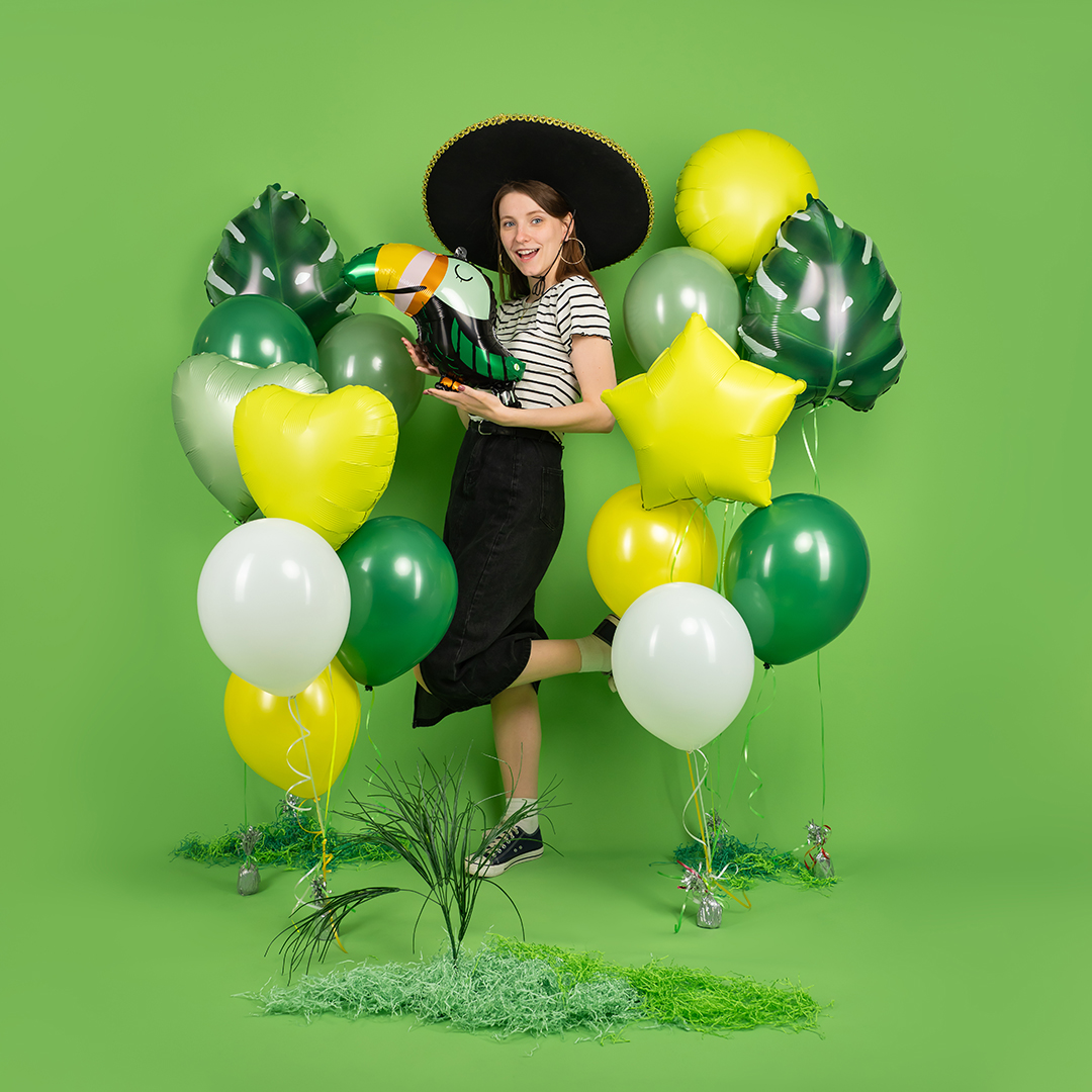 Шар (23''/58 см) Фигура, Тукан (надув воздухом), 1 шт.