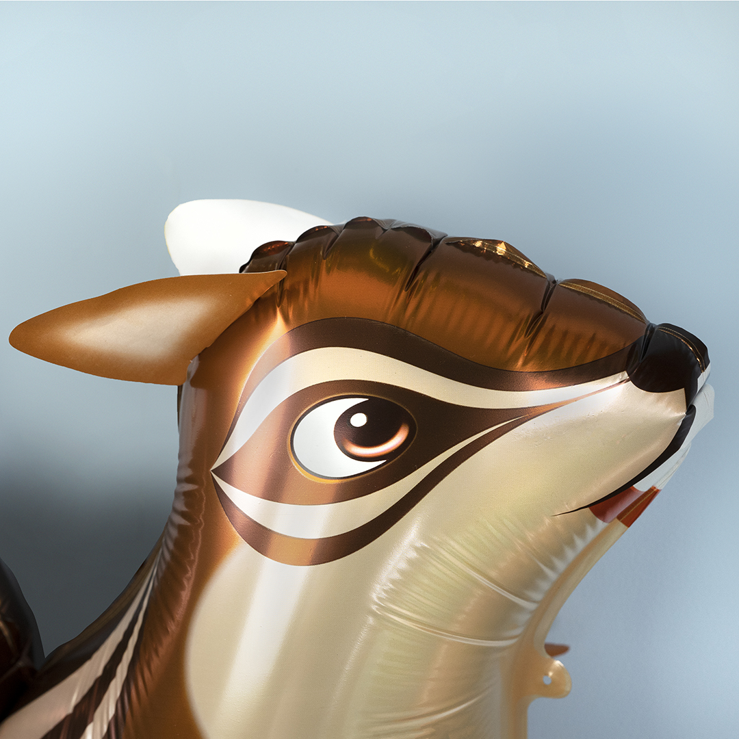 Шар 3D (29''/74 см) Ходячая Фигура, Бурундук, 1 шт.