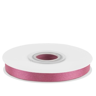 Лента атласная (0,7 см*22,85 м) Дымчатая роза, 1 шт.