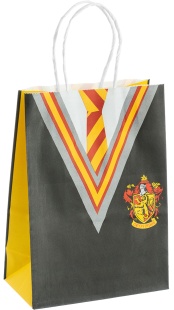 Пакет подарочный, Крафт 120гр, Волшебная школа, Дизайн №4, 21*15*8 см, 1 шт.