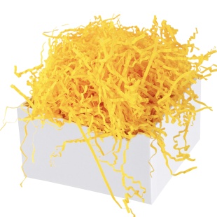 Наполнитель для коробок, бумага, Желтый одуванчик, 50 г.