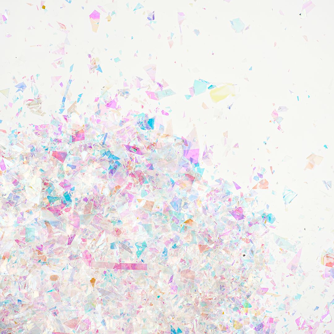 Конфетти дробленые Белый, Хамелеон, 20 г.