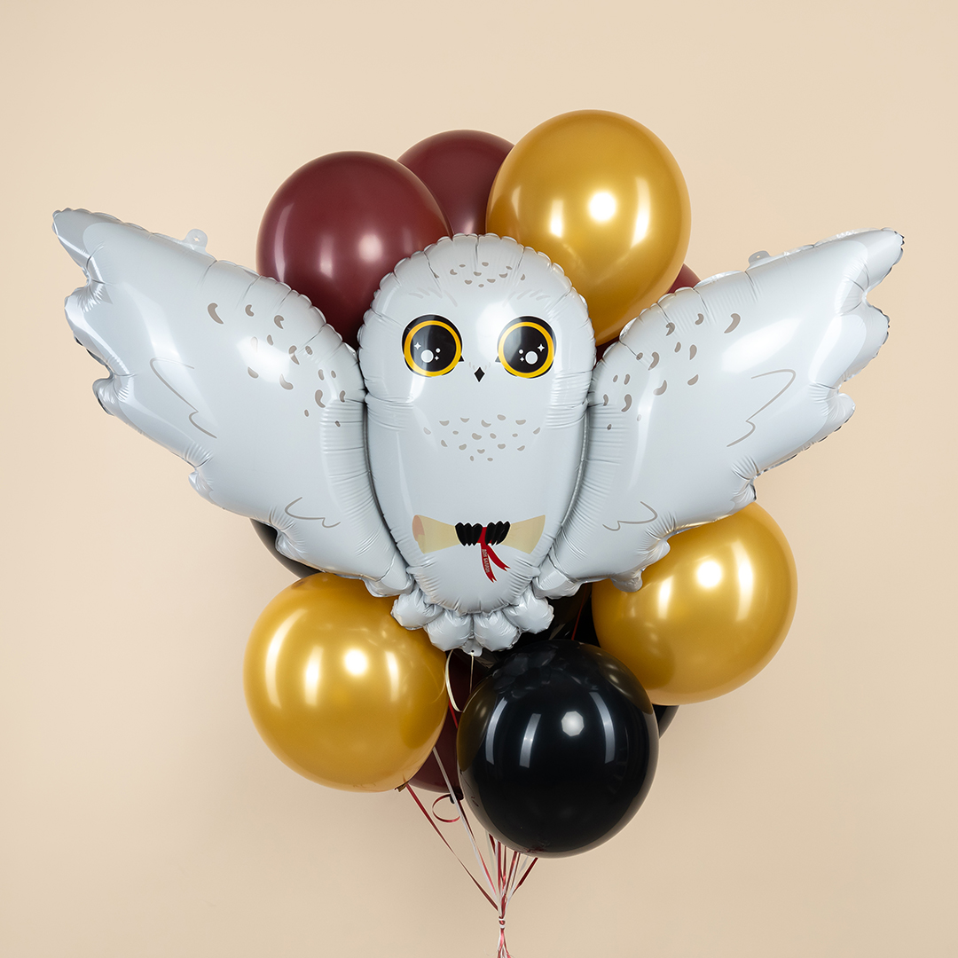 Шар (51''/130 см) Фигура, Полярная сова, 1 шт. в уп.
