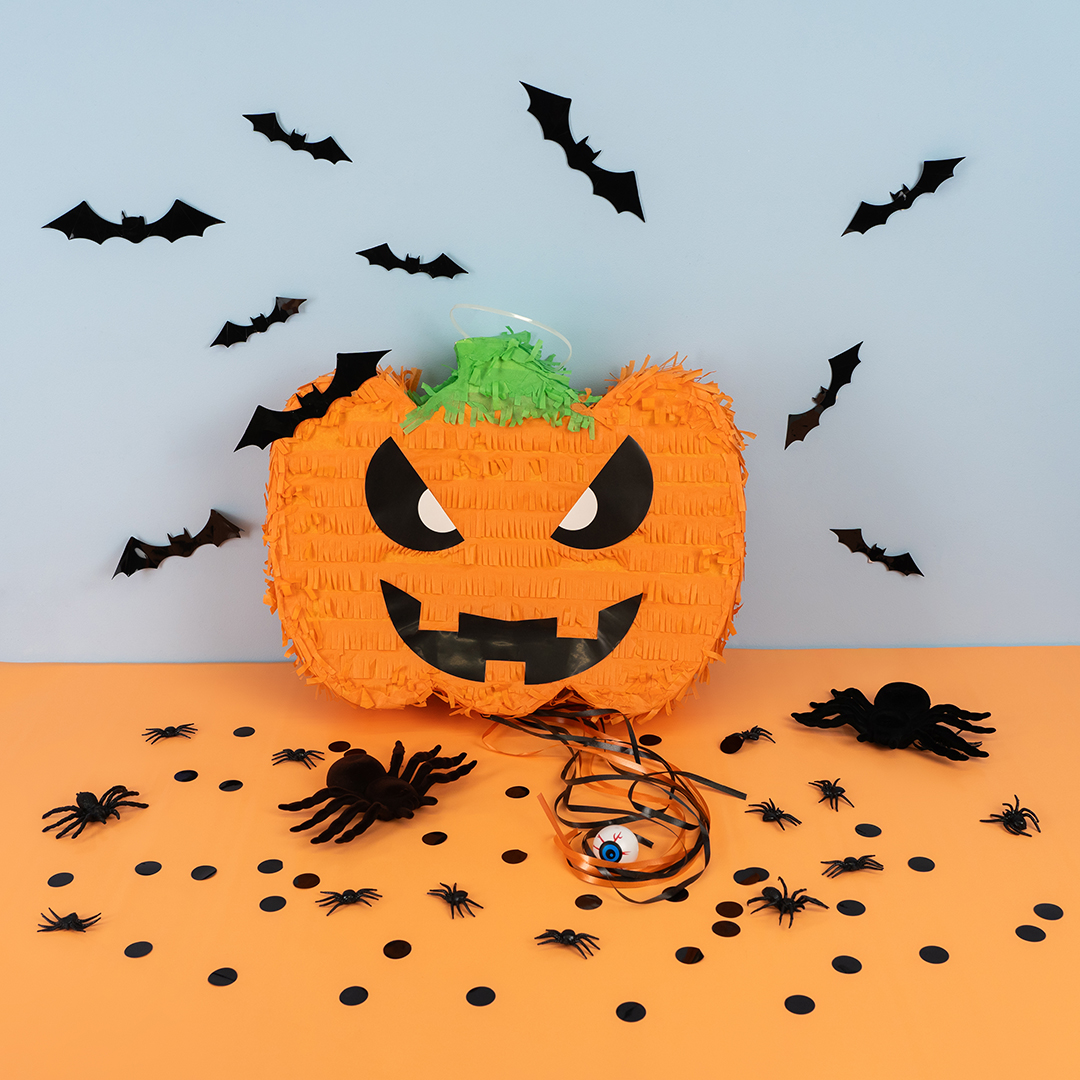 Декоративное украшение, Пауки, Черный, 4,8*2 см, 30 шт.