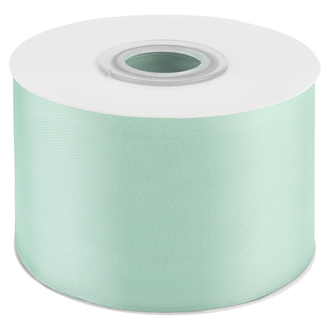 Лента атласная (5 см*22,85 м) Мятный, 1 шт.