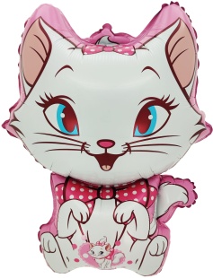 Шар (27''/69 см) Фигура, Кошечка Мари, 1 шт. в уп.