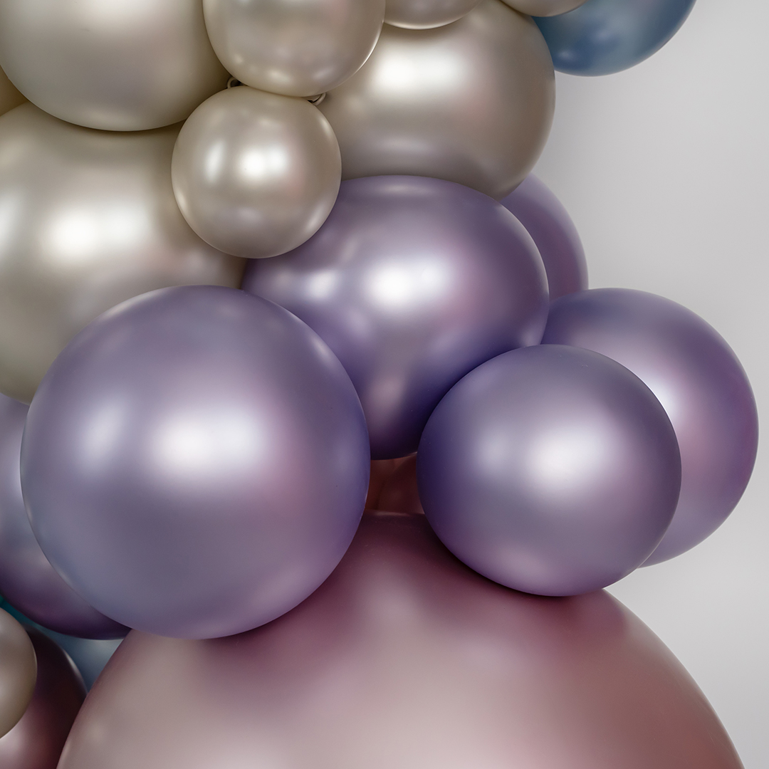 Шар (12''/30 см), Светлый аметист (850), шелк, 12 шт.