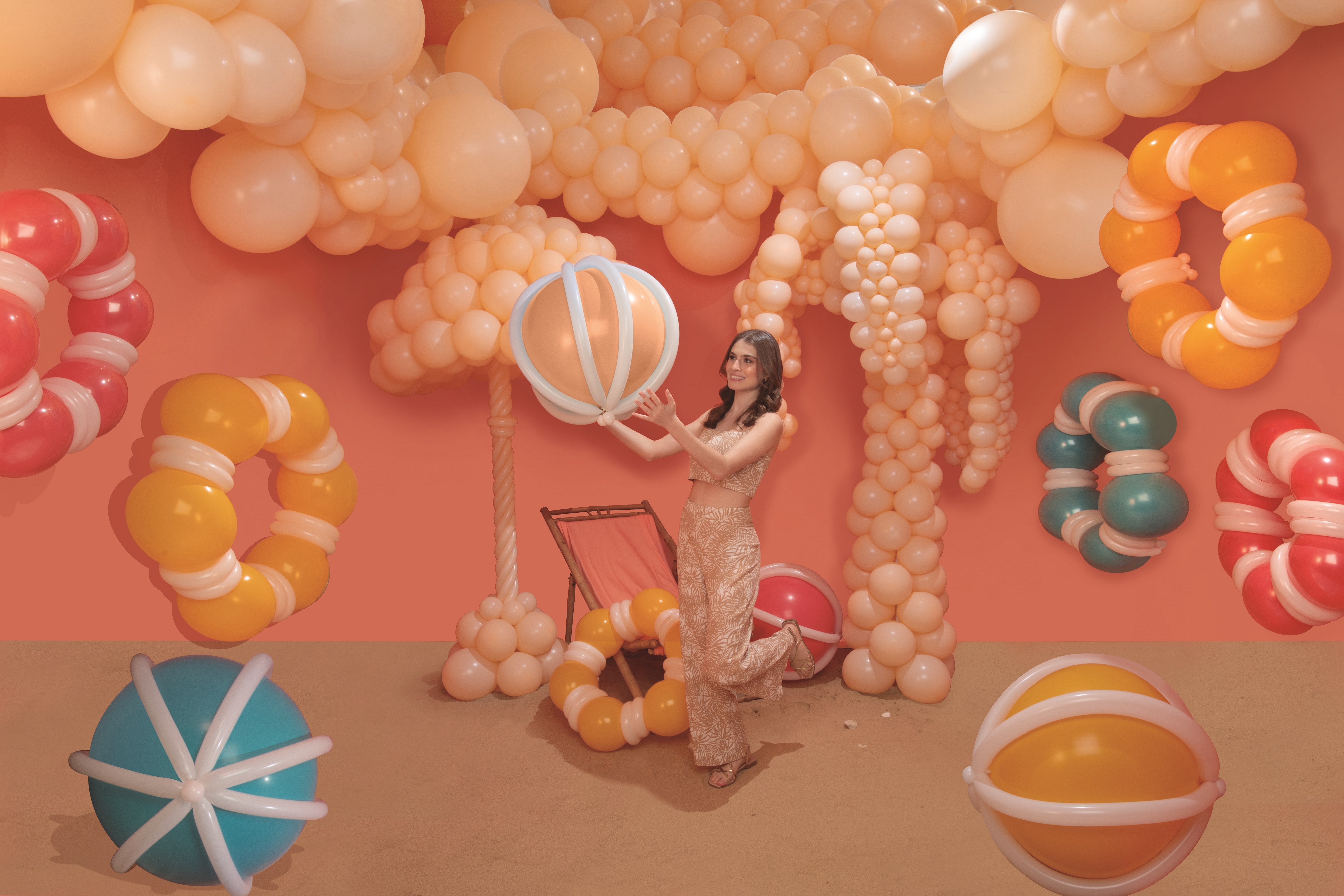 Шар (2''/5 см) ШДМ, Персик Малибу (660), макарунс, 100 шт.