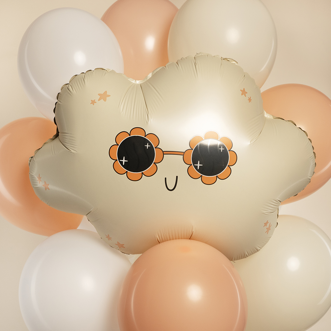 Шар (24''/61 см) Фигура, Стильное облако, 1 шт. в уп.