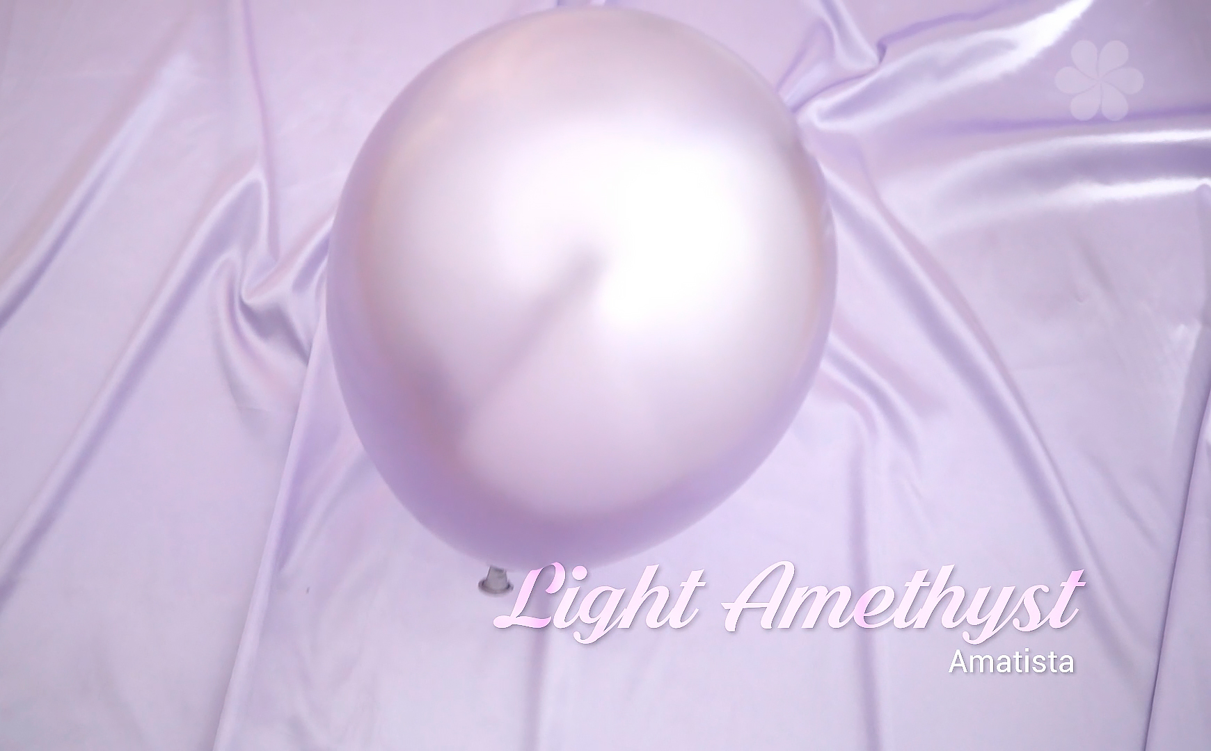 Шар (12''/30 см), Светлый аметист (850), шелк, 12 шт.