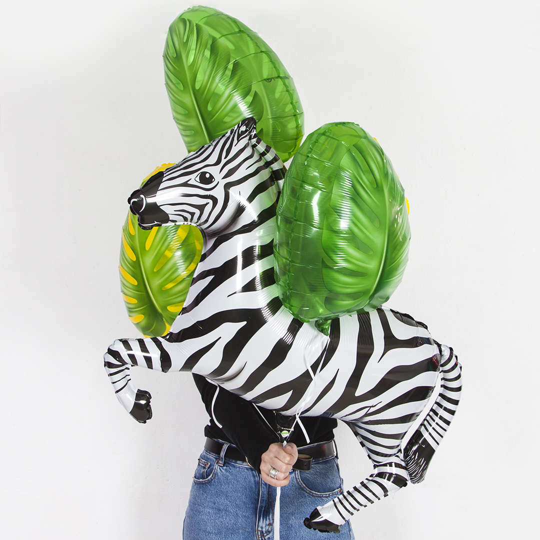 Шар (20''/51 см) Фигура, Тропический лист, 1 шт.