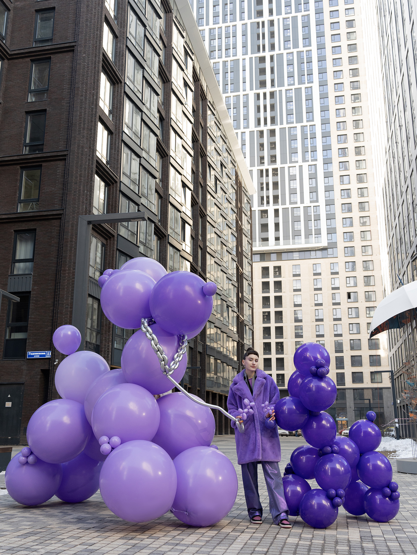 Шар (5''/13 см), Лаванда, пастель, 100 шт.