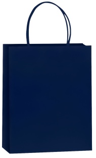 Пакет подарочный, Крафт 120гр, Мастхэв, Темно-синий, 42*31*11,5 см, 1 шт.