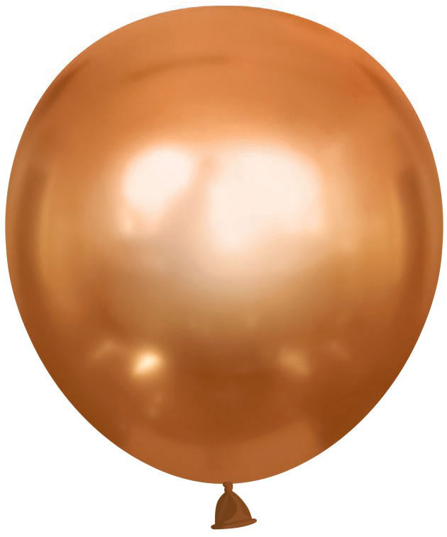 Шар (18''/46 см), Античное золото, хром, 10 шт.