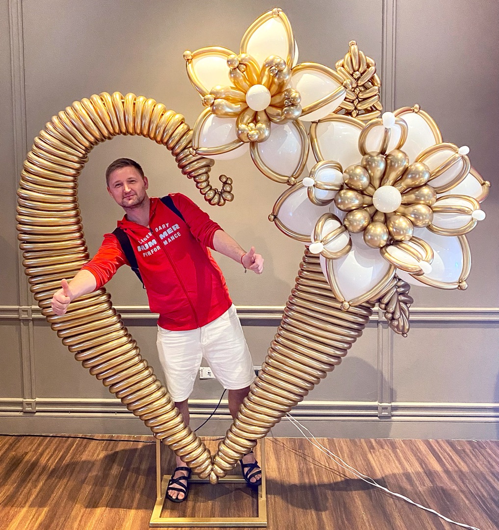 Шар (12''/30 см), Белый (005), пастель, 12 шт.