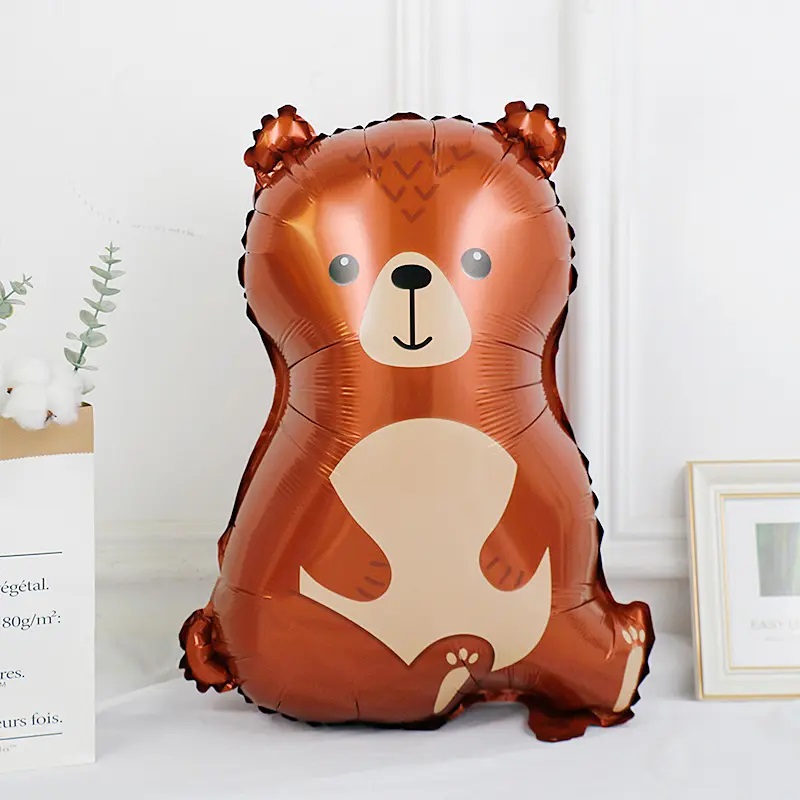 Шар (24''/61 см) Фигура, Лесной Медведь, 1 шт. в уп.