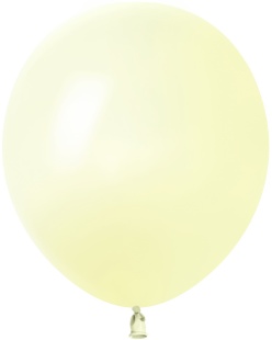 Шар (18''/46 см), Светло-желтый, макарунс, 10 шт.