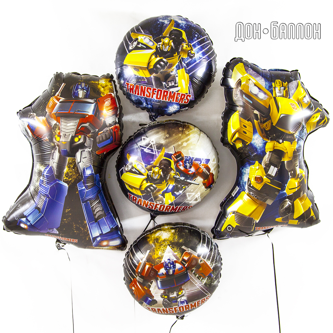 Шар (30''/76 см) Фигура, Трансформеры, Оптимус Прайм, 1 шт.