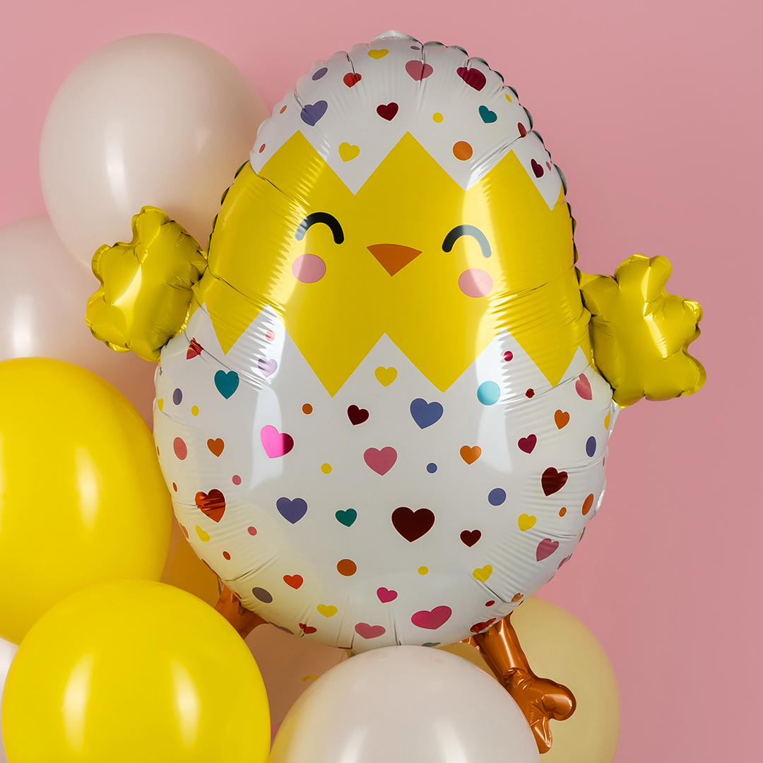 Шар (32''/81 см) Фигура, Счастливый цыпленок, 1 шт.