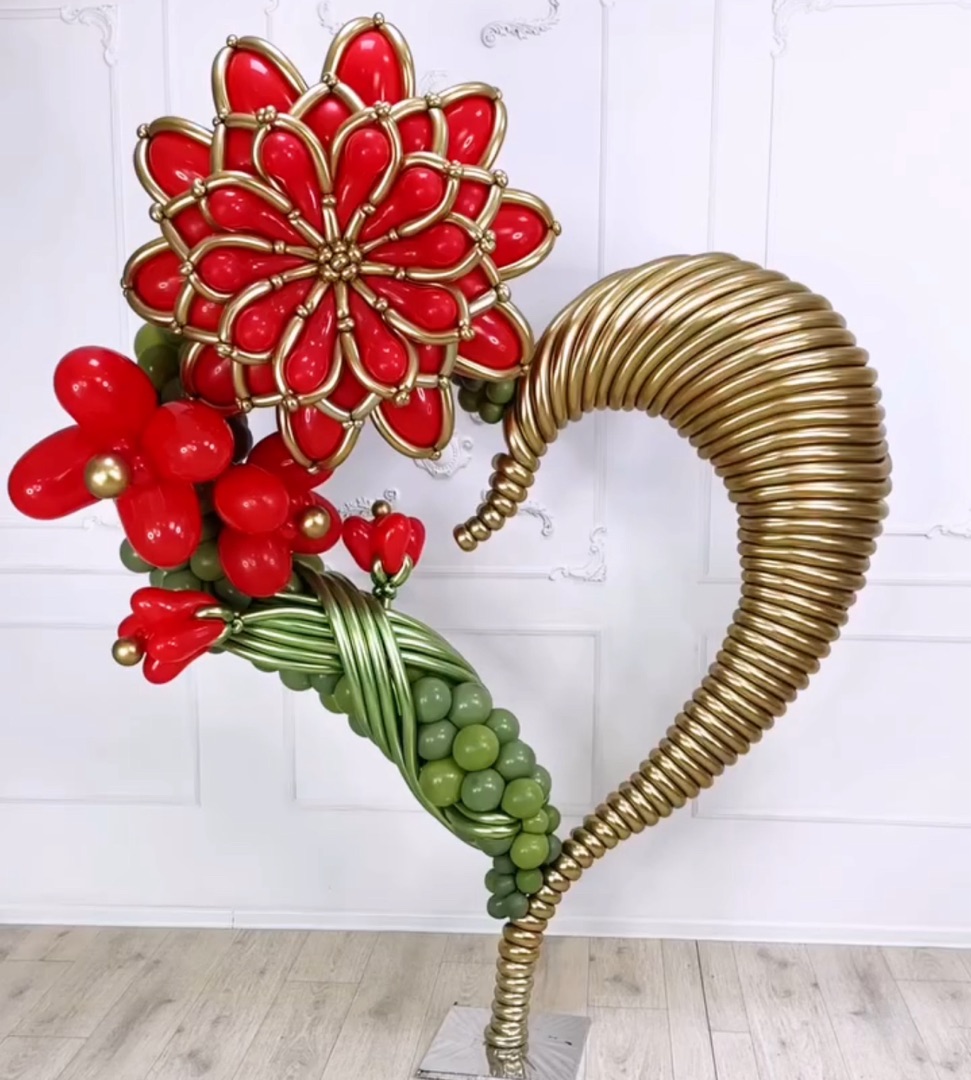 Шар (3''/8 см) ШДМ, Красный (015), пастель, 100 шт.