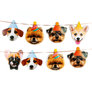 Гирлянда Собачки, 250 см, 1 упак.