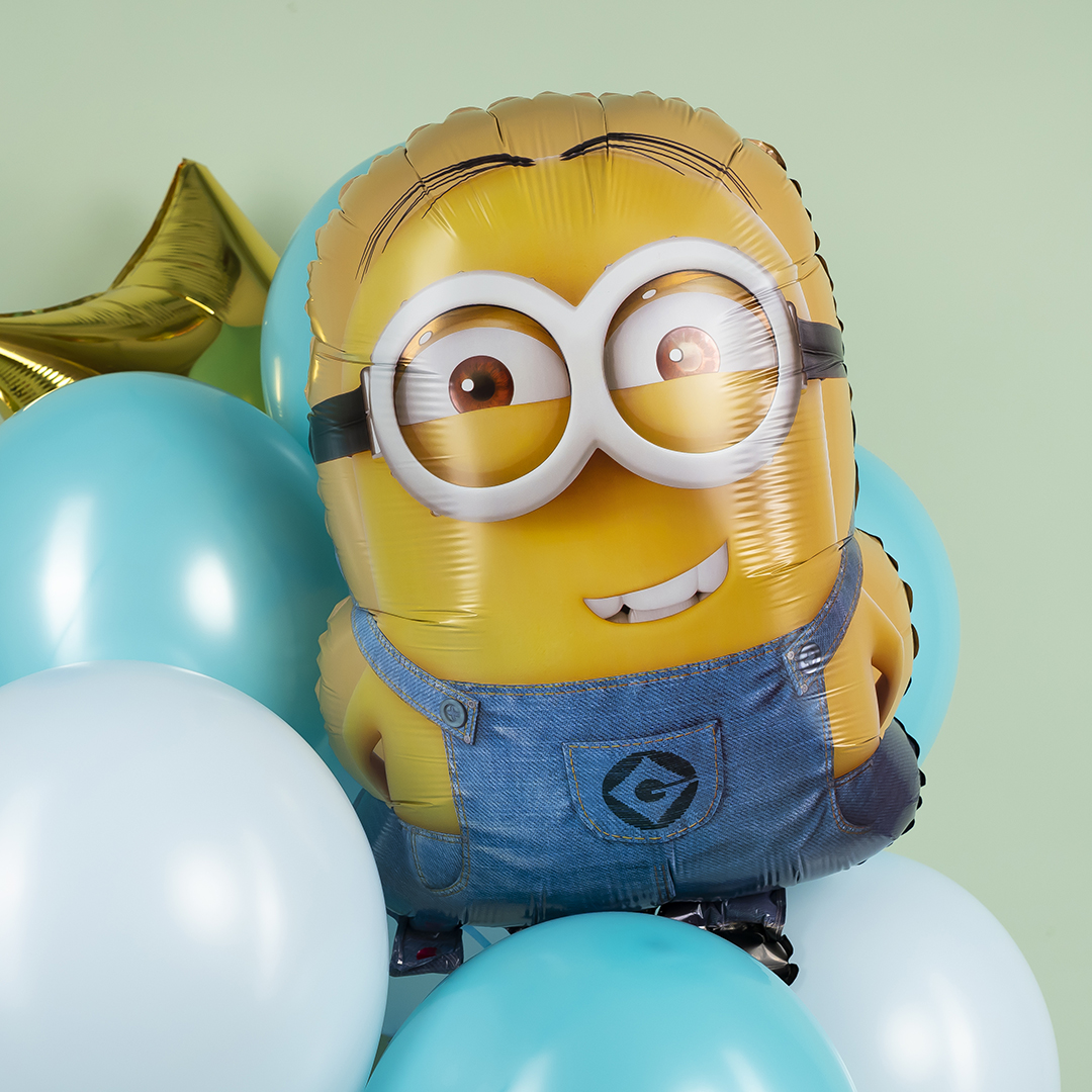 Шар (28''/71 см) Фигура, Банановый человечек, 1 шт. в уп.