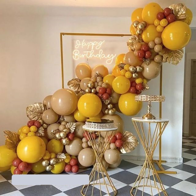 Шар (12''/30 см), Кофе Латте (073), пастель, 12 шт.