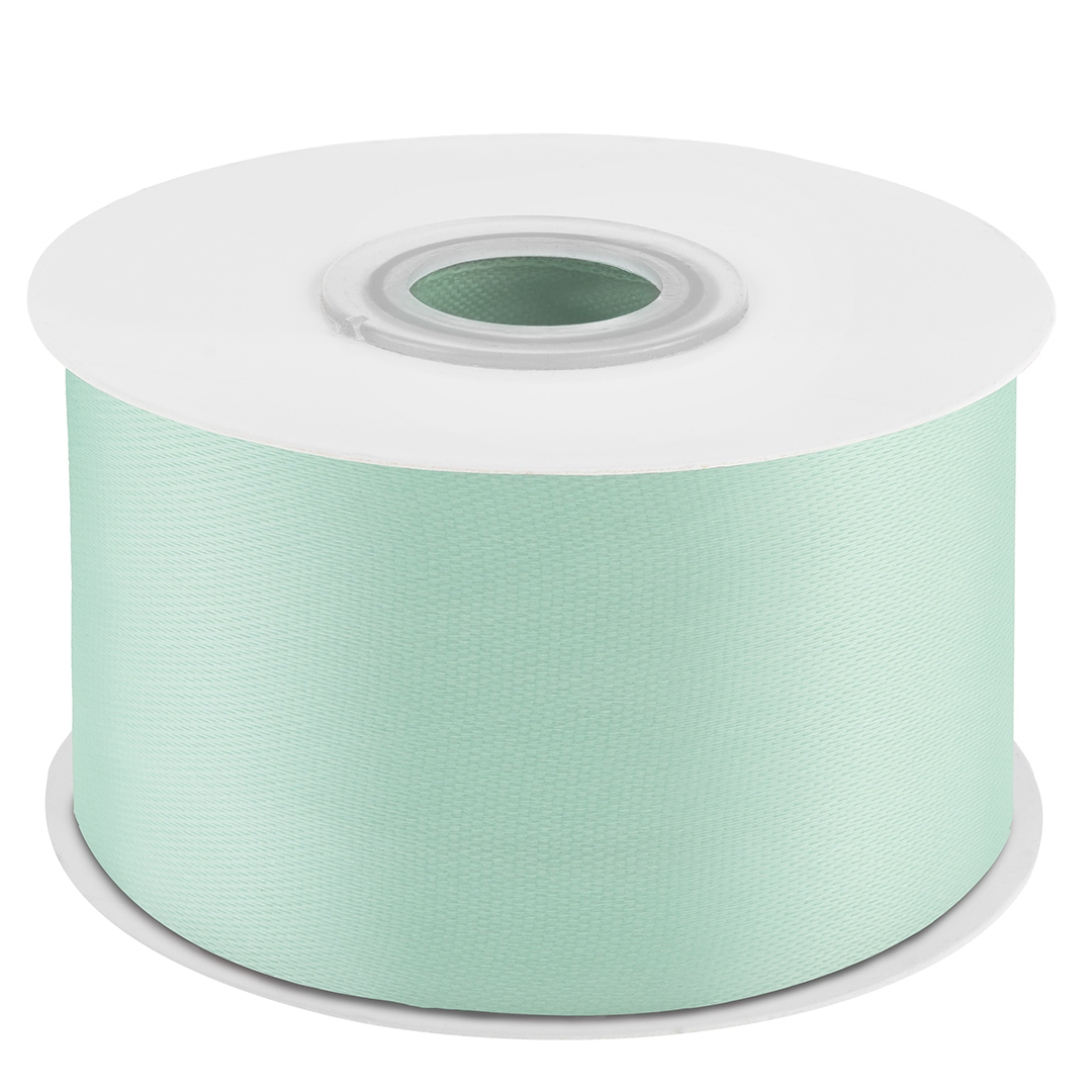 Лента атласная (3,8 см*22,85 м) Мятный, 1 шт.