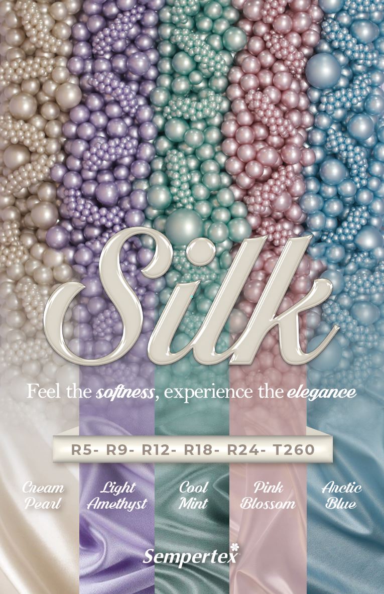 Шар (24''/61 см), Кремовый жемчуг  (873), шелк, 3 шт.