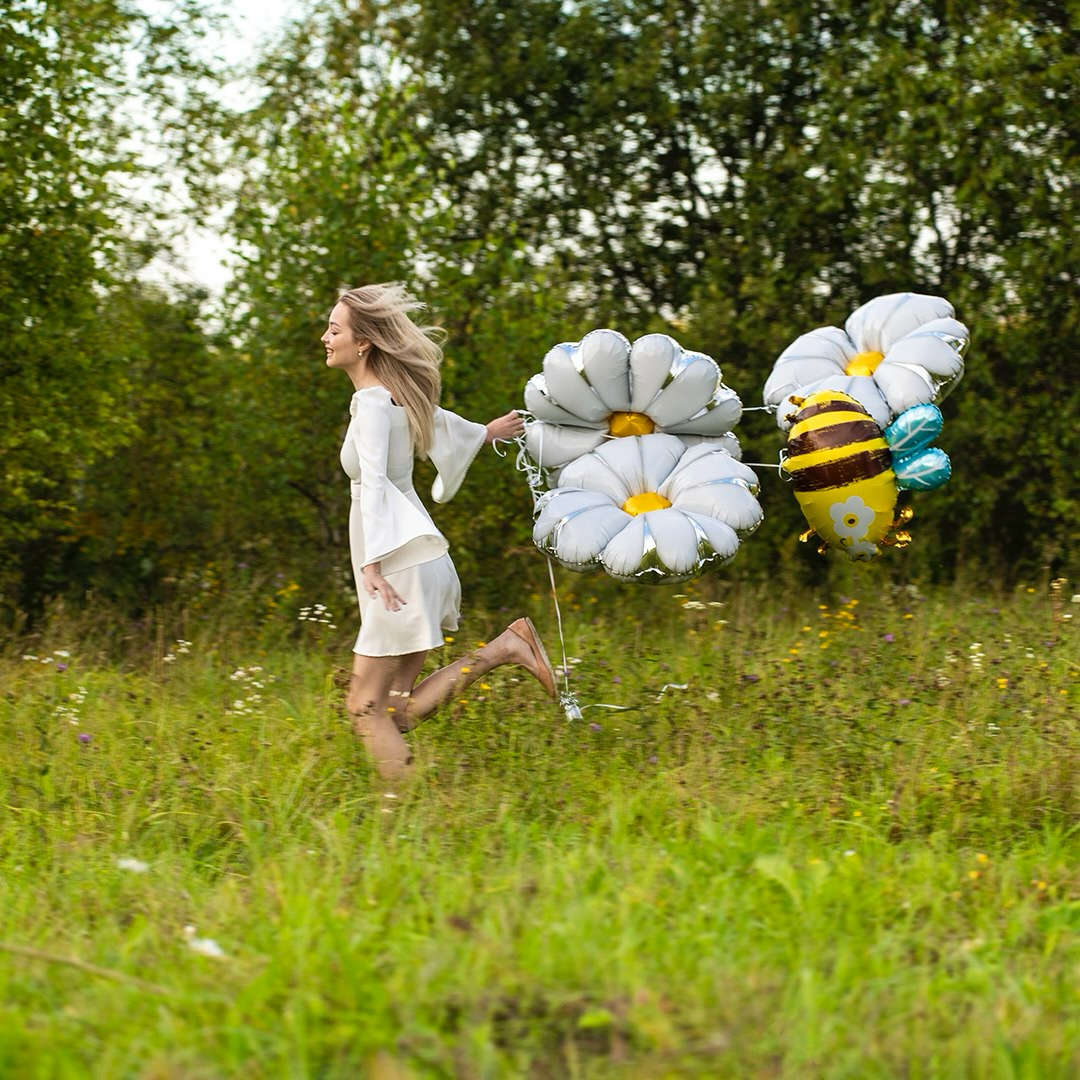 Шар (29''/74 см) Фигура, Пчела, 1 шт.