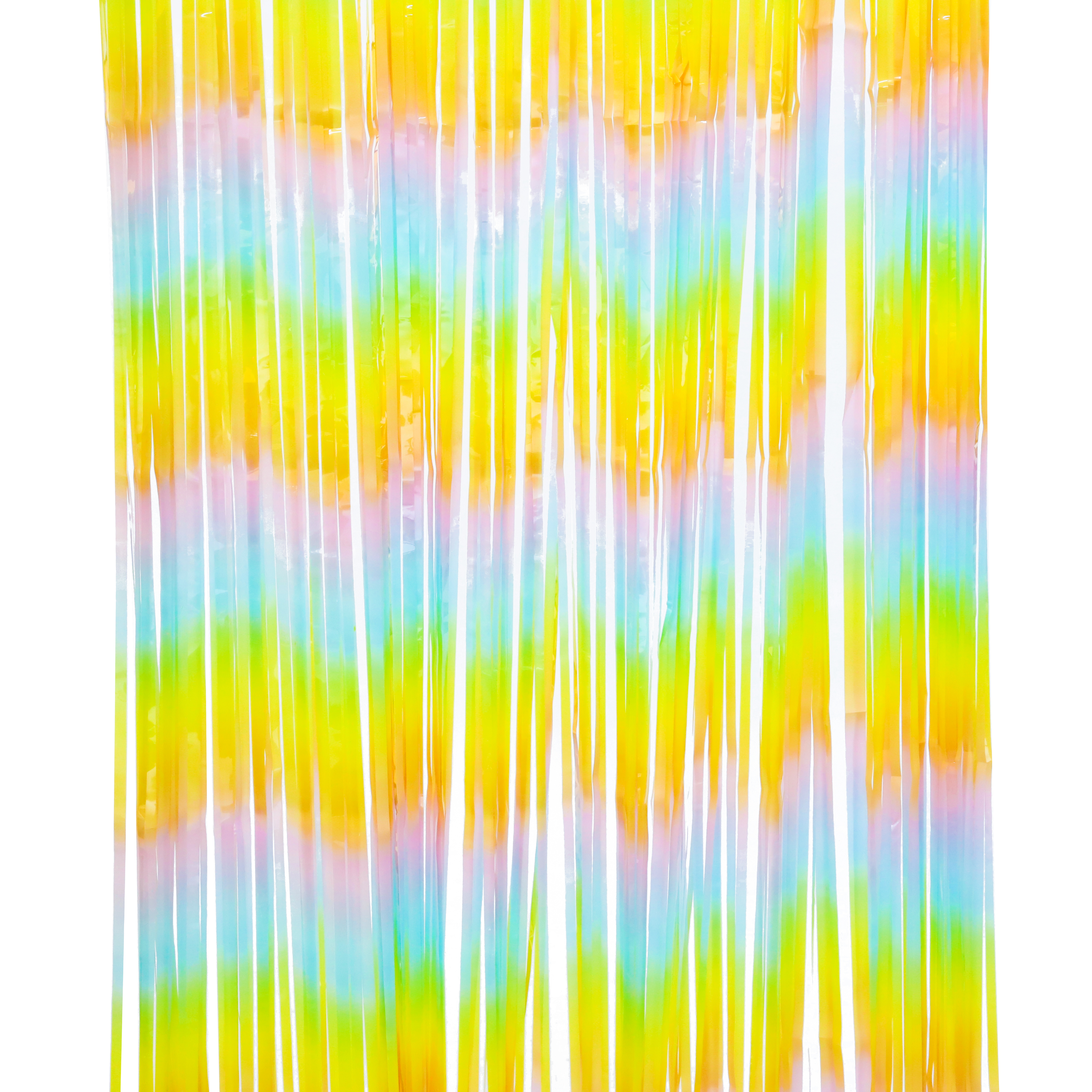 Занавес Дождик Нежная радуга, Макарунс, 100*200 см, 1 шт.