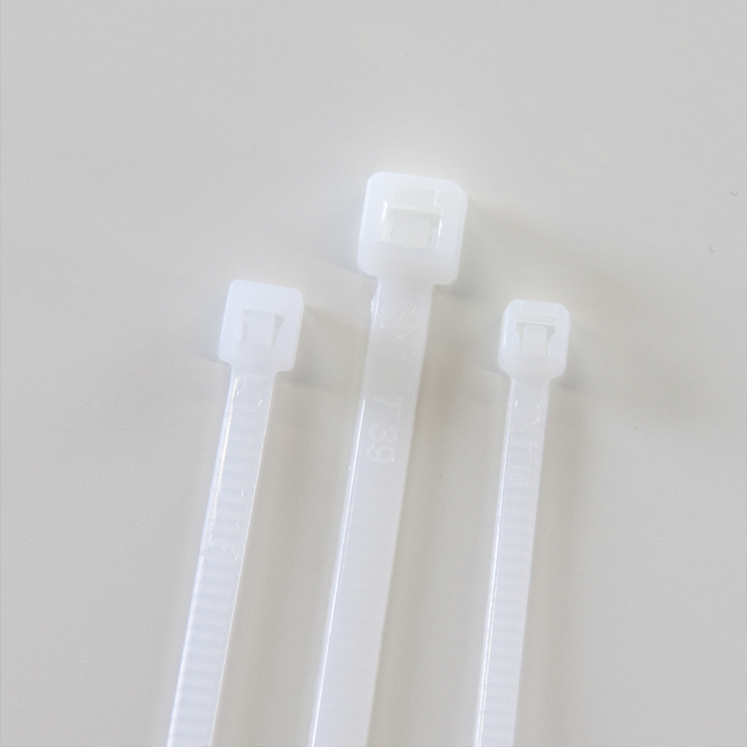 Стяжка (хомут) 2,5*100 мм. Белый, 100 шт.