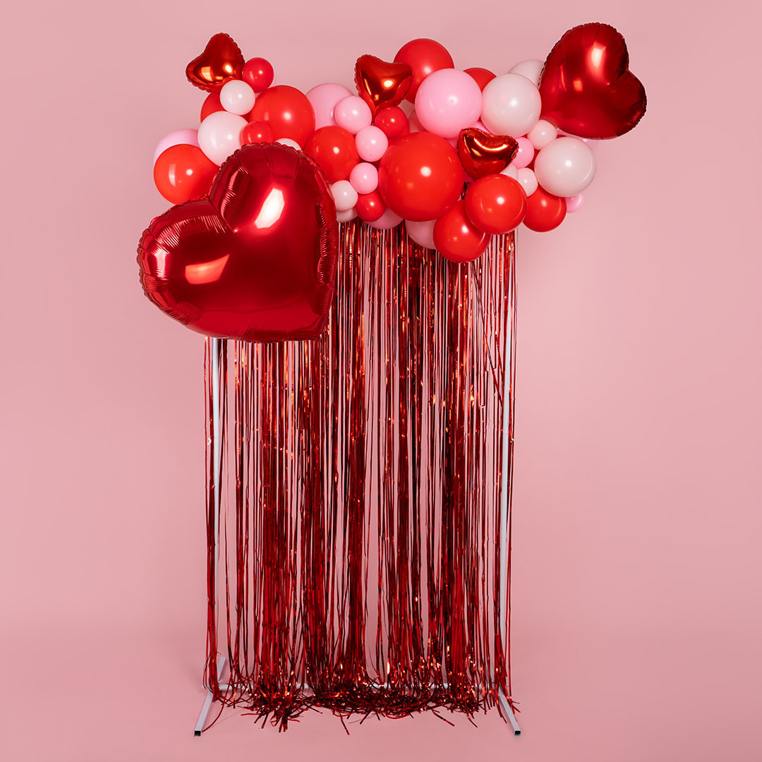 Шар (12''/30 см), Королевский красный, пастель, 100 шт.