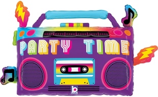 Шар (29''/74 см) Фигура, Магнитофон, 1 шт.