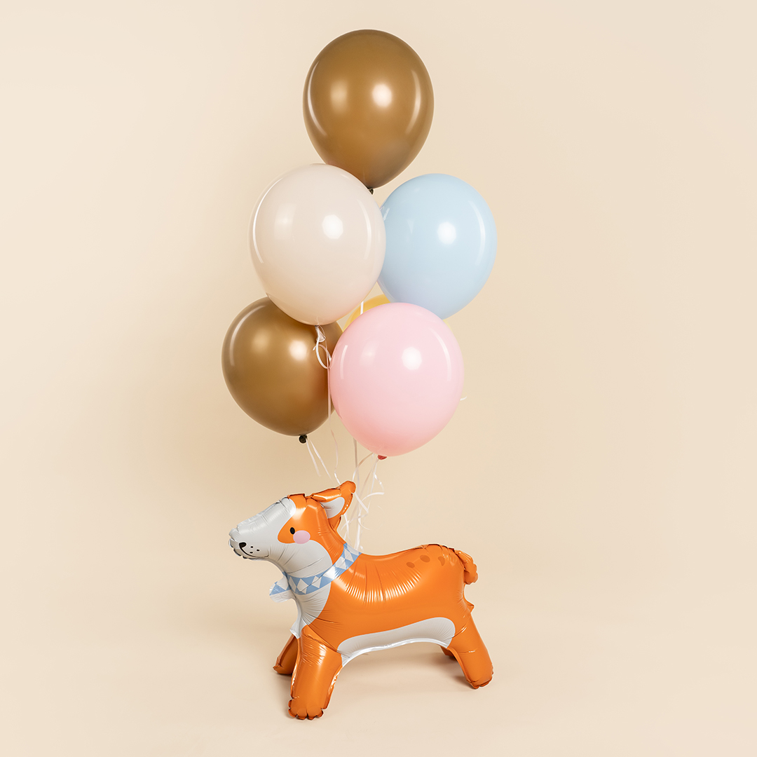 Шар (22''/56 см) Фигура 3D, Корги, 1 шт.