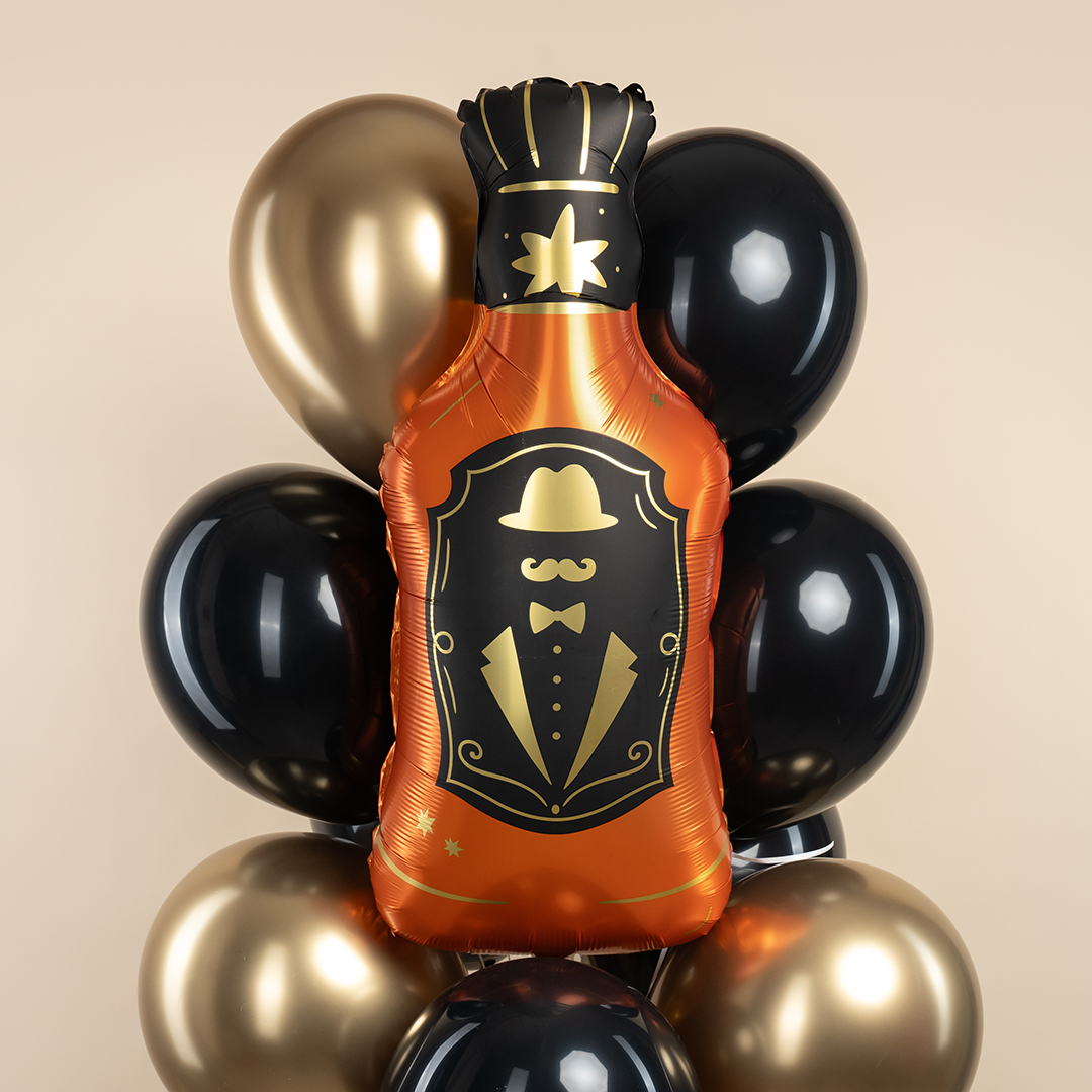 Шар (34''/86 см) Фигура, Бутылка Виски, 1 шт. в уп.