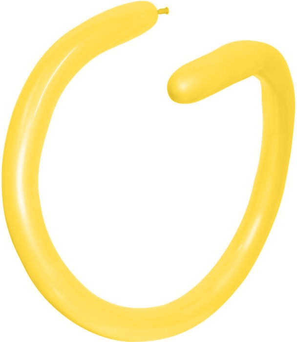 Шар (2''/5 см) ШДМ, Желтый (020), пастель, 100 шт.
