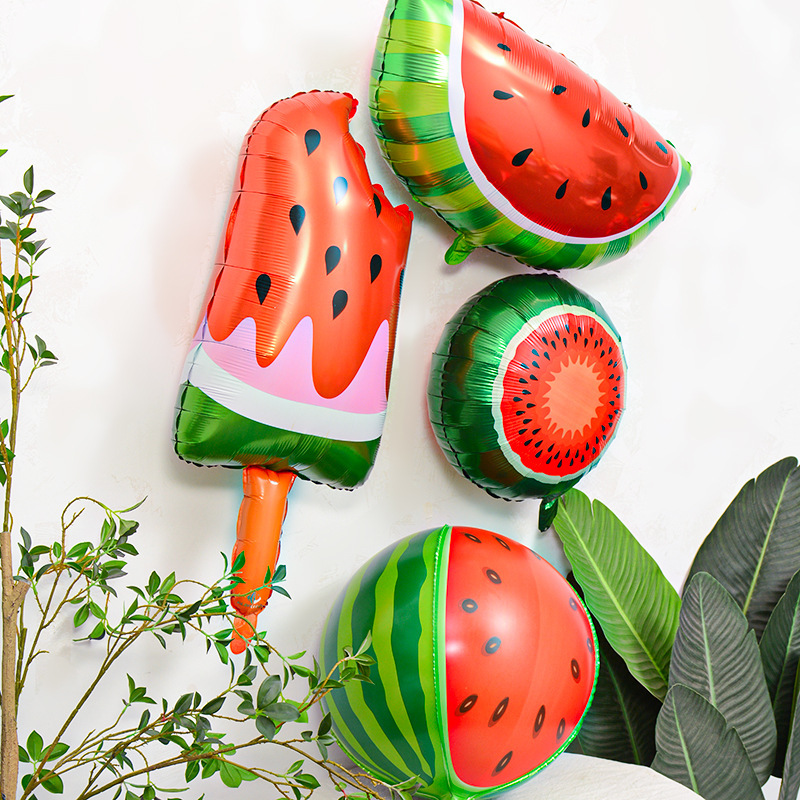 Шар (18''/46 см) Круг, Арбуз, 1 шт.