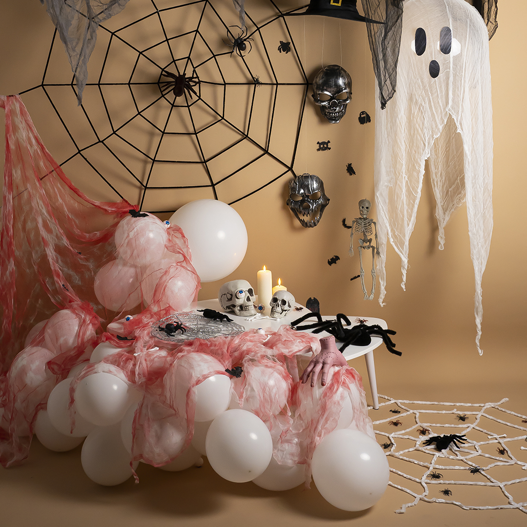 Шар (36''/91 см), Белый, пастель, 1 шт.